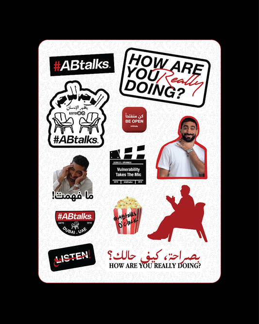#ABtalks Sticker Sheets