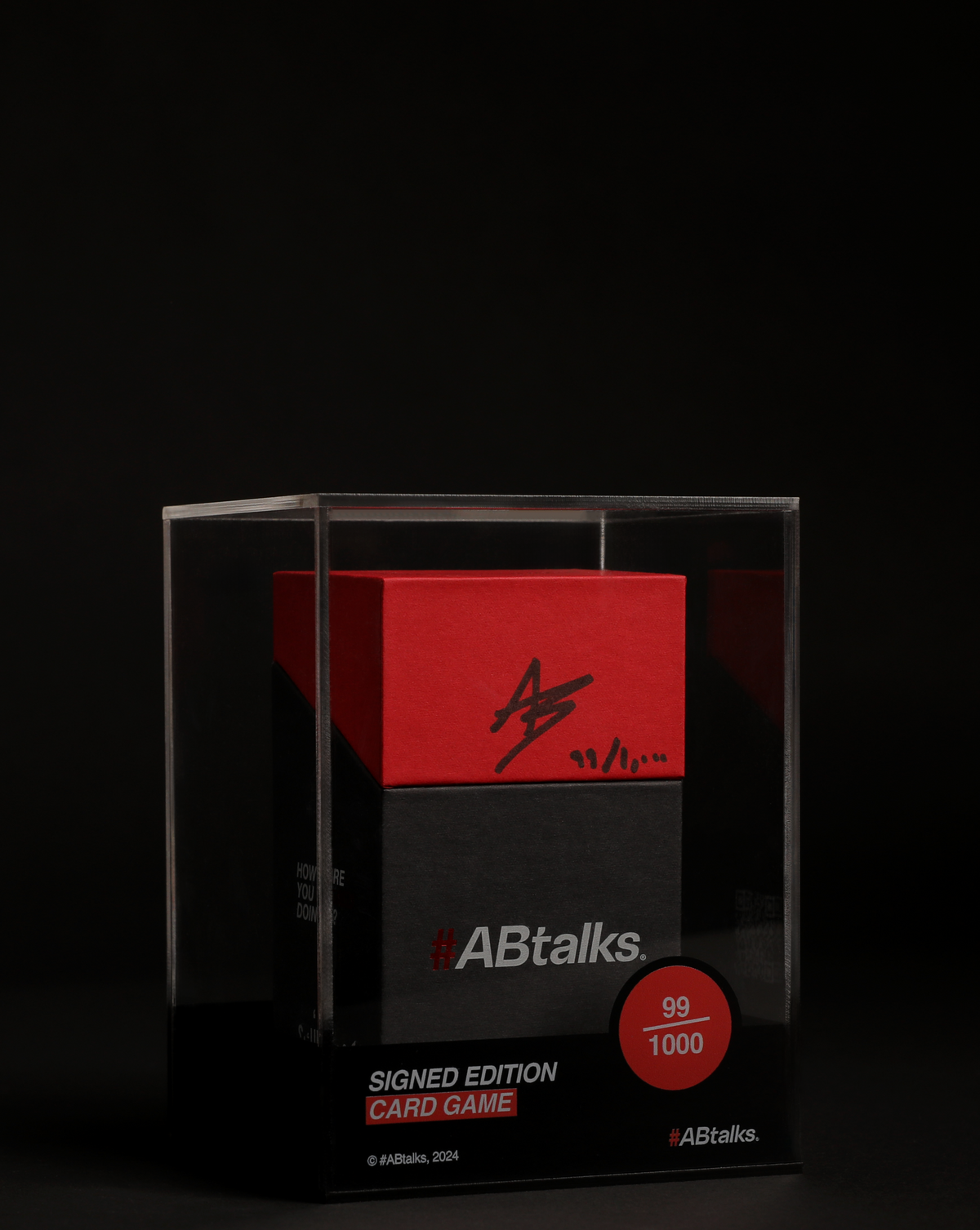 #ABtalks Card Game - Signed Edition for Deep, Meaningful Conversations